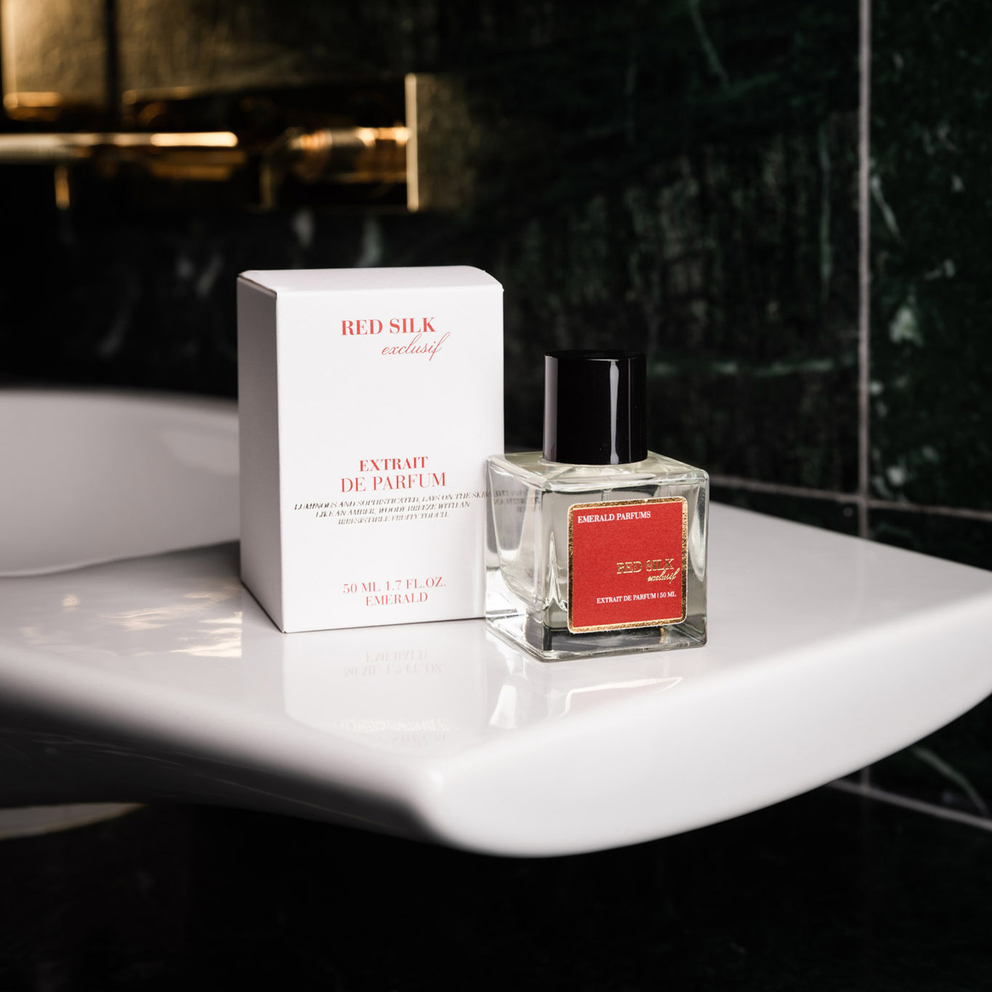 EMERALD RED SILK EXTRAIT DE PARFUM, 50ML